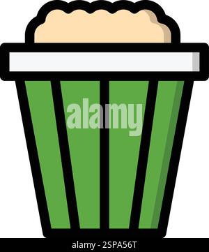 Snacks Vector Icon Design Illustration Stock Vector