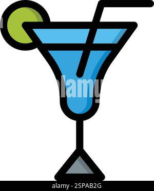 Drinks Vector Icon Design Illustration Stock Vector