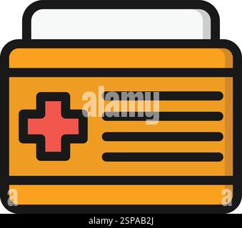 Ointment Vector Icon Design Illustration Stock Vector