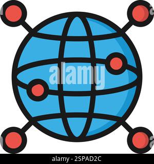 Digitalization Vector Icon Design Illustration Stock Vector