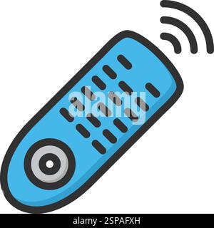 Remote control Vector Icon Design Illustration Stock Vector