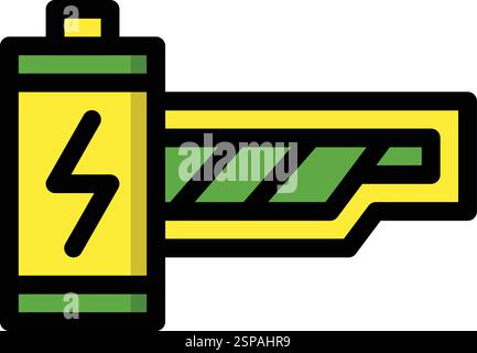 Energy Vector Icon Design Illustration Stock Vector