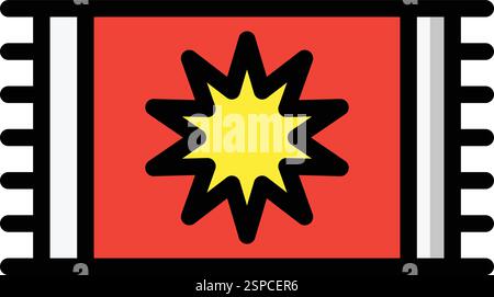 Carpet Vector Icon Design Illustration Stock Vector