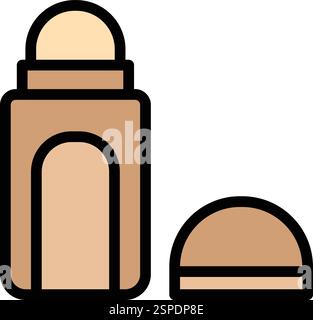 Deodorant icon vector, filled flat sign, solid pictogram isolated on ...