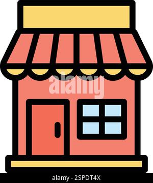 Beauty salon Vector Icon Design Illustration Stock Vector