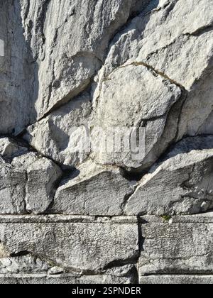 A wall of mighty stone Stock Photo