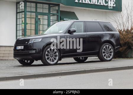 Doghe Range Rover Chisinau, Moldova-January 31, 2025: Ram pickup (Dodge Ram) 1500, Fourth ...