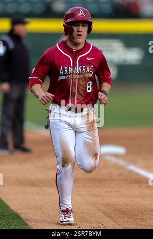 Ballon De Baseball Autographié Brent Iredale - Arkansas Razorbacks - SEC Ball