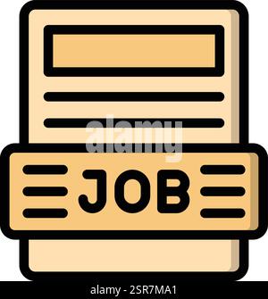 Posting Vector Icon Design Illustration Stock Vector