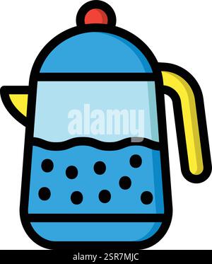 Percolator icon vector, filled flat sign, solid pictogram isolated on ...