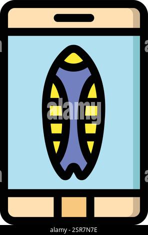 Smartphone Vector Icon Design Illustration Stock Vector