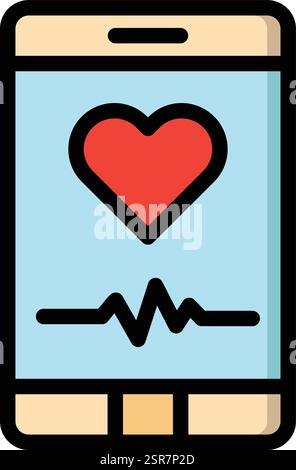 Phone Vector Icon Design Illustration Stock Vector