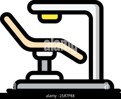 Dentist Chair Vector Icon Design Illustration Stock Vector
