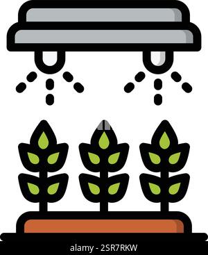 Sprinkler Vector Icon Design Illustration Stock Vector