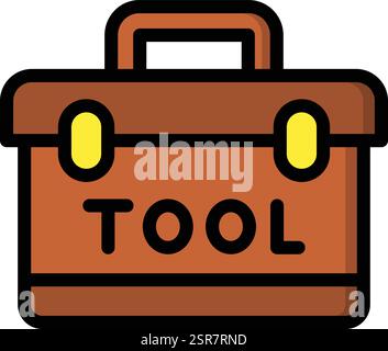 Toolbox Vector Icon Design Illustration Stock Vector