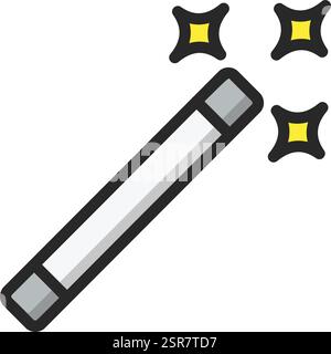 Effect Vector Icon Design Illustration Stock Vector