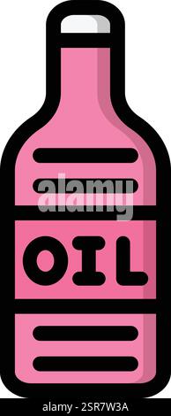 Olive Oil Vector Icon Design Illustration Stock Vector