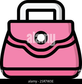 Bag Vector Icon Design Illustration Stock Vector