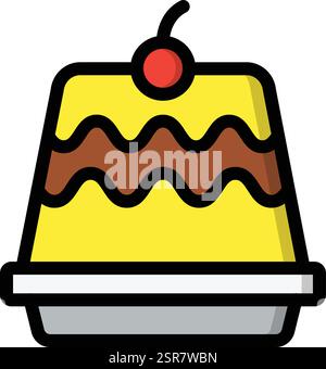 Bakery Vector Icon Design Illustration Stock Vector