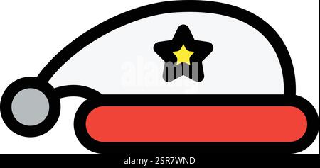 Sleep Hat Vector Icon Design Illustration Stock Vector