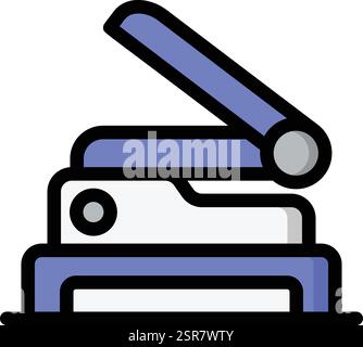 Puncher Vector Icon Design Illustration Stock Vector