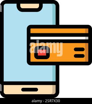 Card Payment Vector Icon Design Illustration Stock Vector