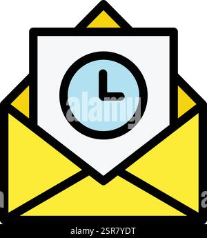 Snooze Vector Icon Design Illustration Stock Vector
