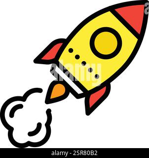 Business Startup Vector Icon Design Illustration Stock Vector
