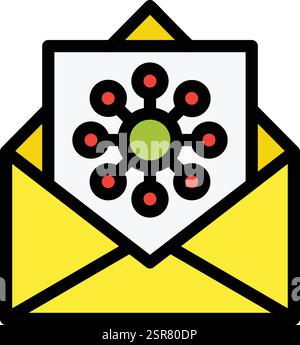 Connection Vector Icon Design Illustration Stock Vector