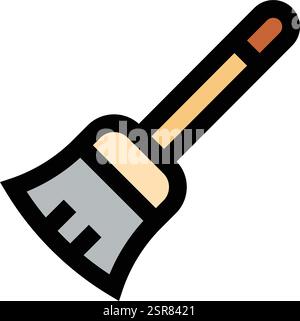 Feather duster Vector Icon Design Illustration Stock Vector