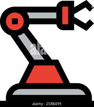 Robot Vector Icon Design Illustration Stock Vector