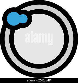 Washing dish Vector Icon Design Illustration Stock Vector