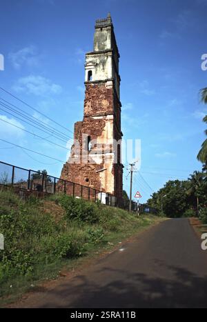 Tower of Church of St. Augustine , UNESCO World Heritage , Old Goa ...