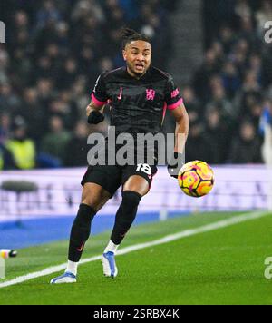 Chelsea's Christopher Nkunku during the Premier League match at ...