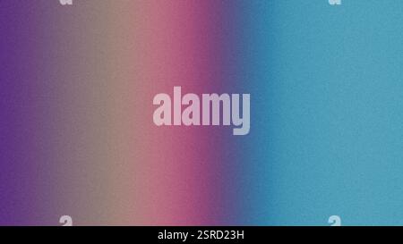 Abstract colorful background. Grainy purple, teal and blue gradient texture. poster banner wallpaper cover header presentation design. Stock Photo