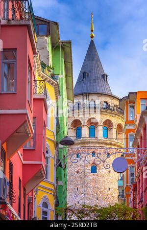 Galata and Karakoy district in Istanbul city, Turkey Stock Photo - Alamy