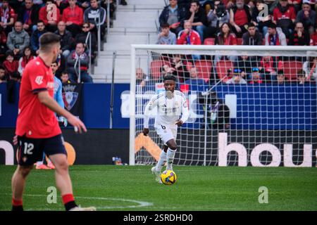 Pamplona, Navarra, Spain - 15th February 2025: Kylian Mbappé before in