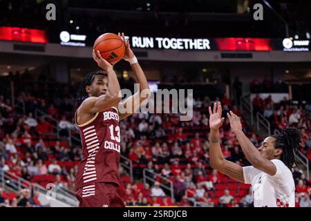 RALEIGH, NC - FEBRUARY 15: North Carolina State Wolfpack forward ...