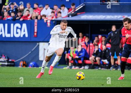 Pamplona, Navarra, Spain - 15th February 2025: Kylian Mbappé with his
