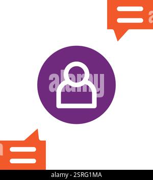 Social Media Vector Icon Design Illustration Stock Vector