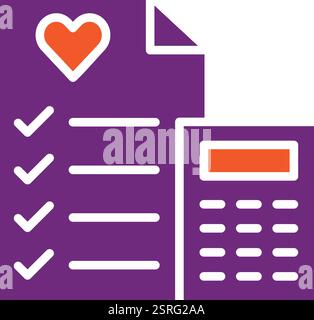 Wedding cost Vector Icon Design Illustration Stock Vector