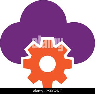 cloud computing isolated icon vector illustration design Stock Vector ...