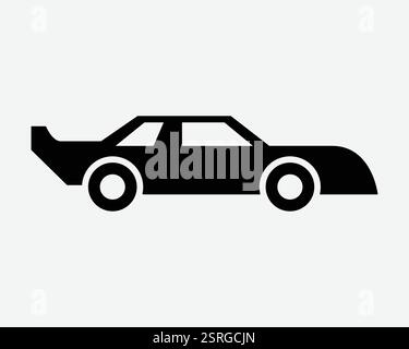 Isolated racing car icon. Side view Stock Vector Image & Art - Alamy