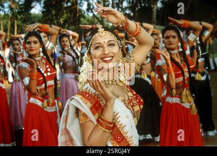 South Asian Indian Bollywood Film Actress Madhuri Dixit NO MODEL RELEASED Stock Photo