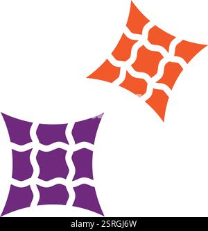 Pillow Vector Icon Design Illustration Stock Vector