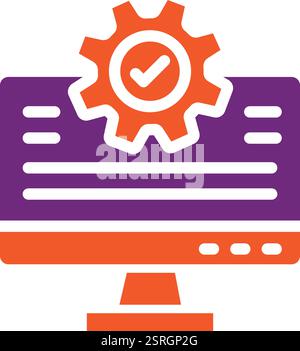 Testing Vector Icon Design Illustration Stock Vector