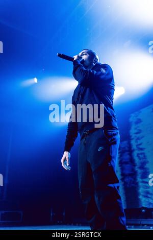 Copenhagen, Denmark. 15th Feb, 2025. The Spanish rapper and singer ...