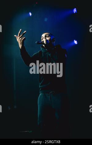 Copenhagen, Denmark. 15th Feb, 2025. The Spanish rapper and singer ...