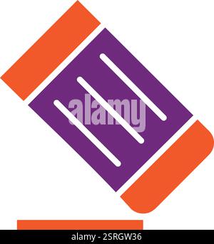 Eraser tool Vector Icon Design Illustration Stock Vector