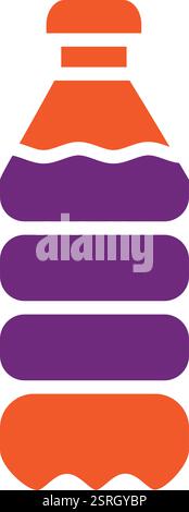 Bottle sign icon - Plastic bottle icon illustration Stock Vector Image ...